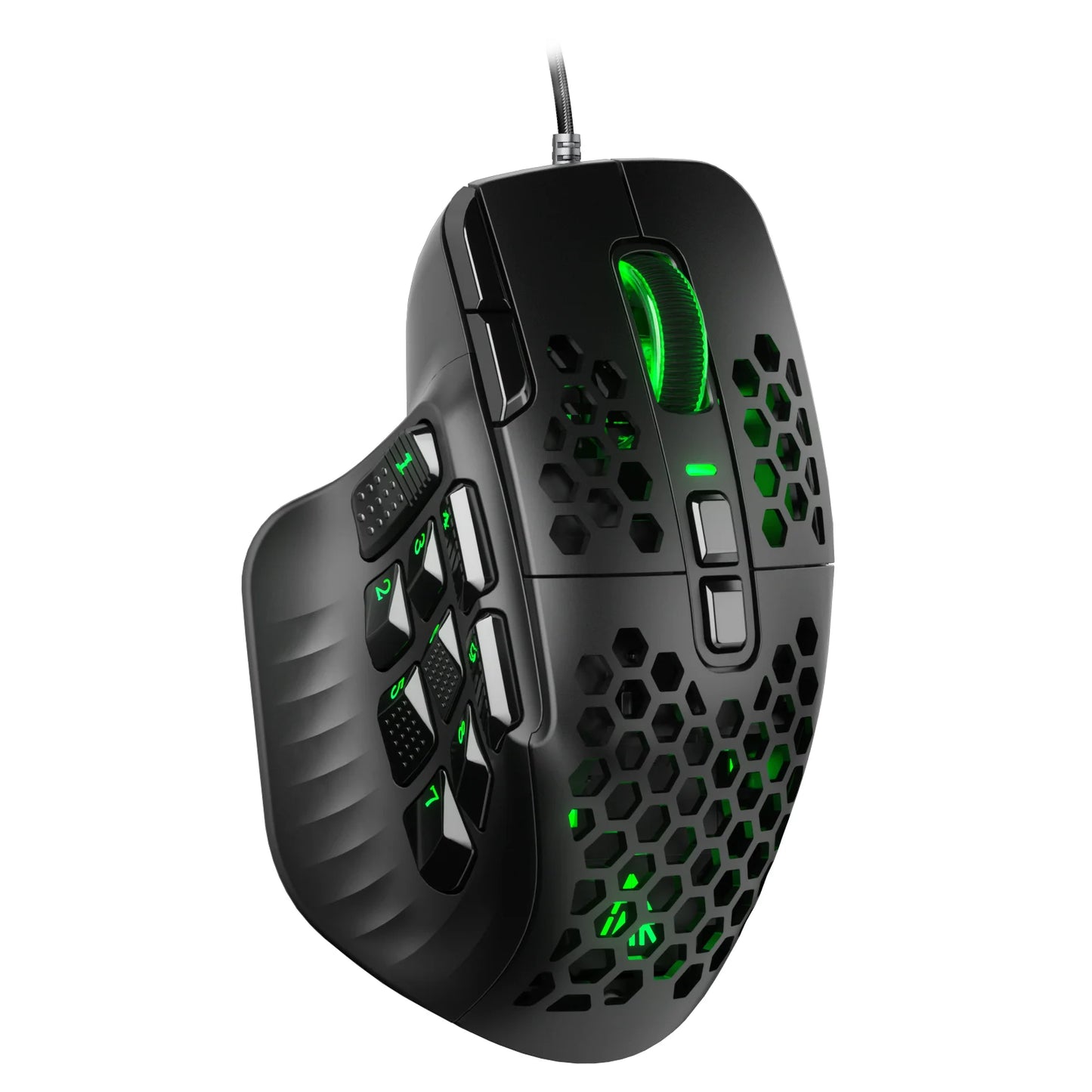 Souris ergonomique gamer noir