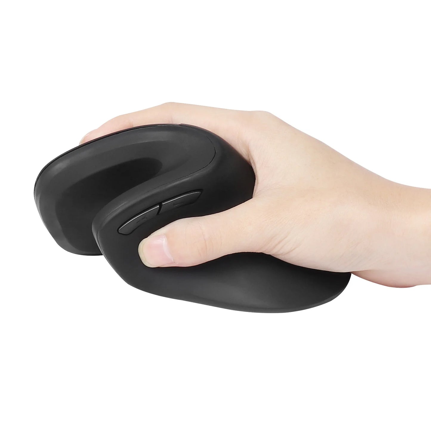 Souris ergonomique grande main blanc