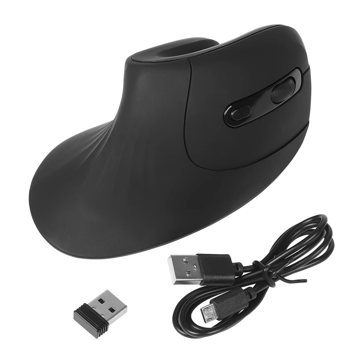 Souris ergonomique grande main noir