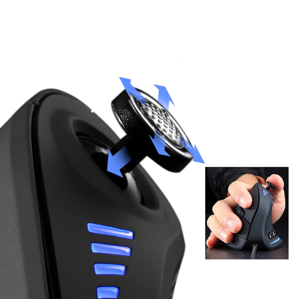 Souris ergonomique joystick main