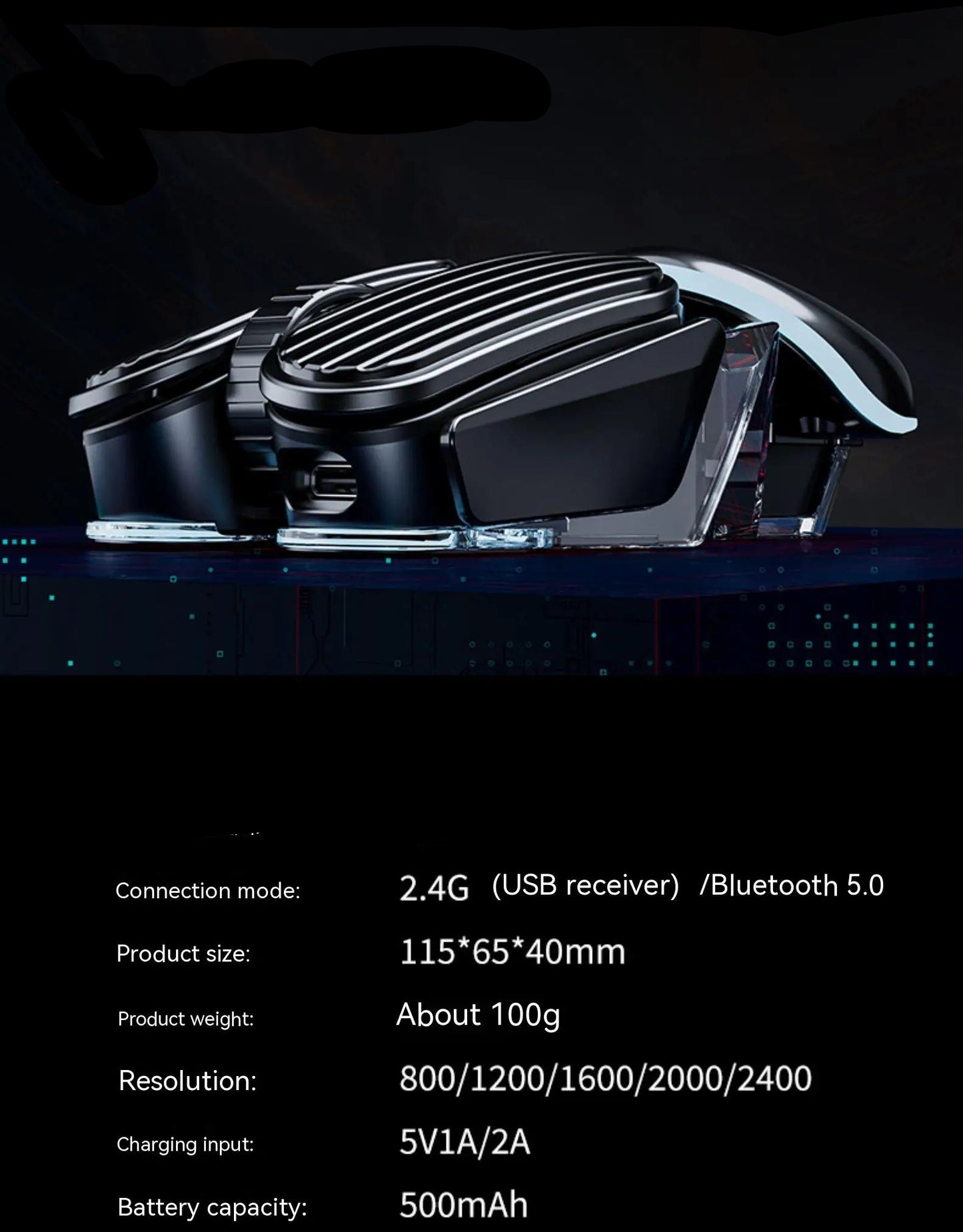 Souris ergonomique petite main Presentation