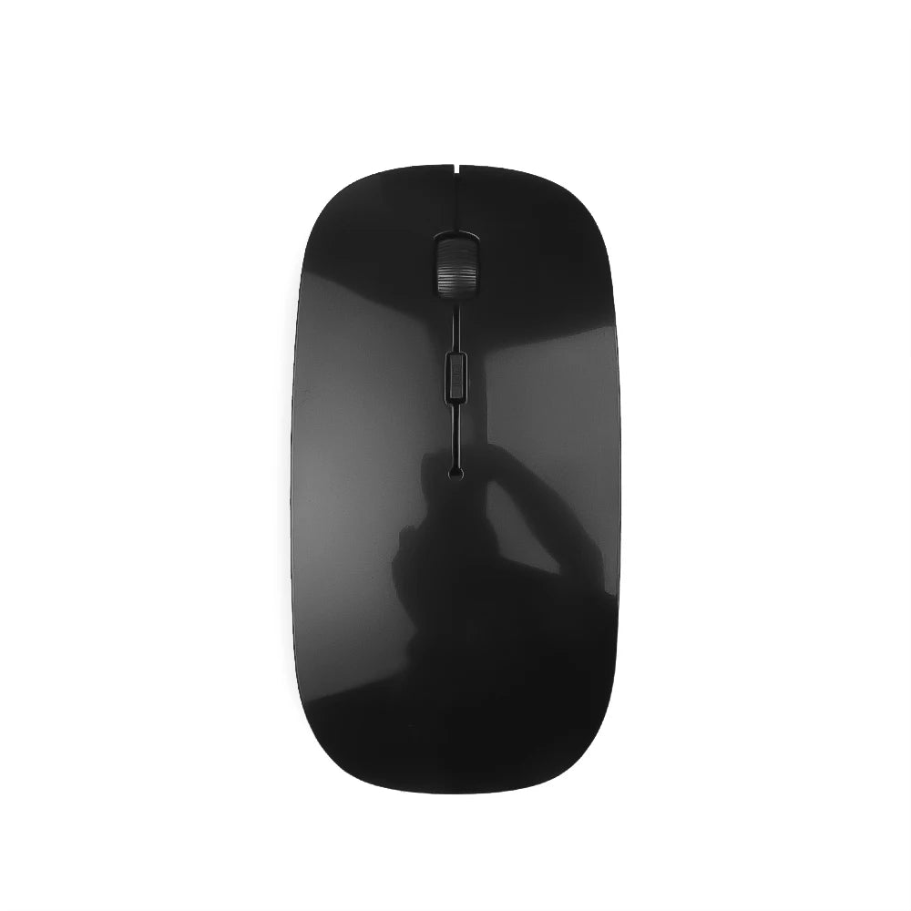 Souris ergonomique plate noir
