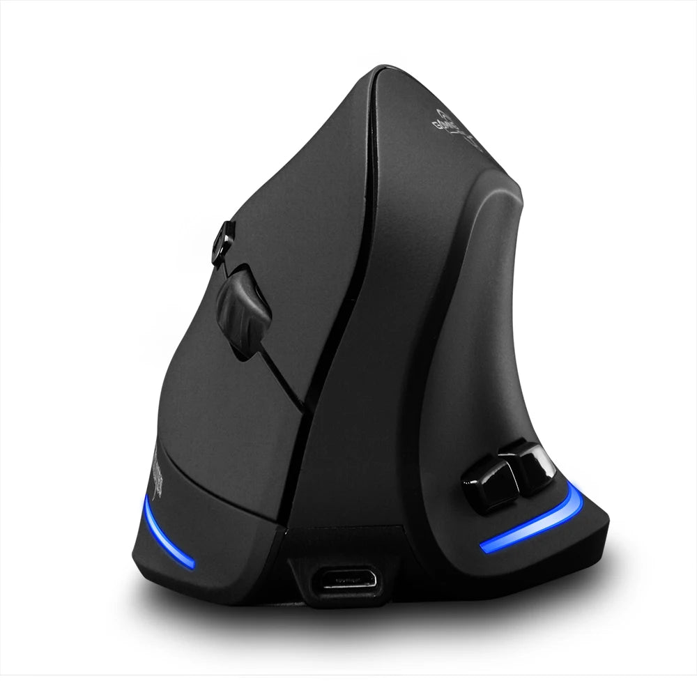 Souris ergonomique semi verticale noir