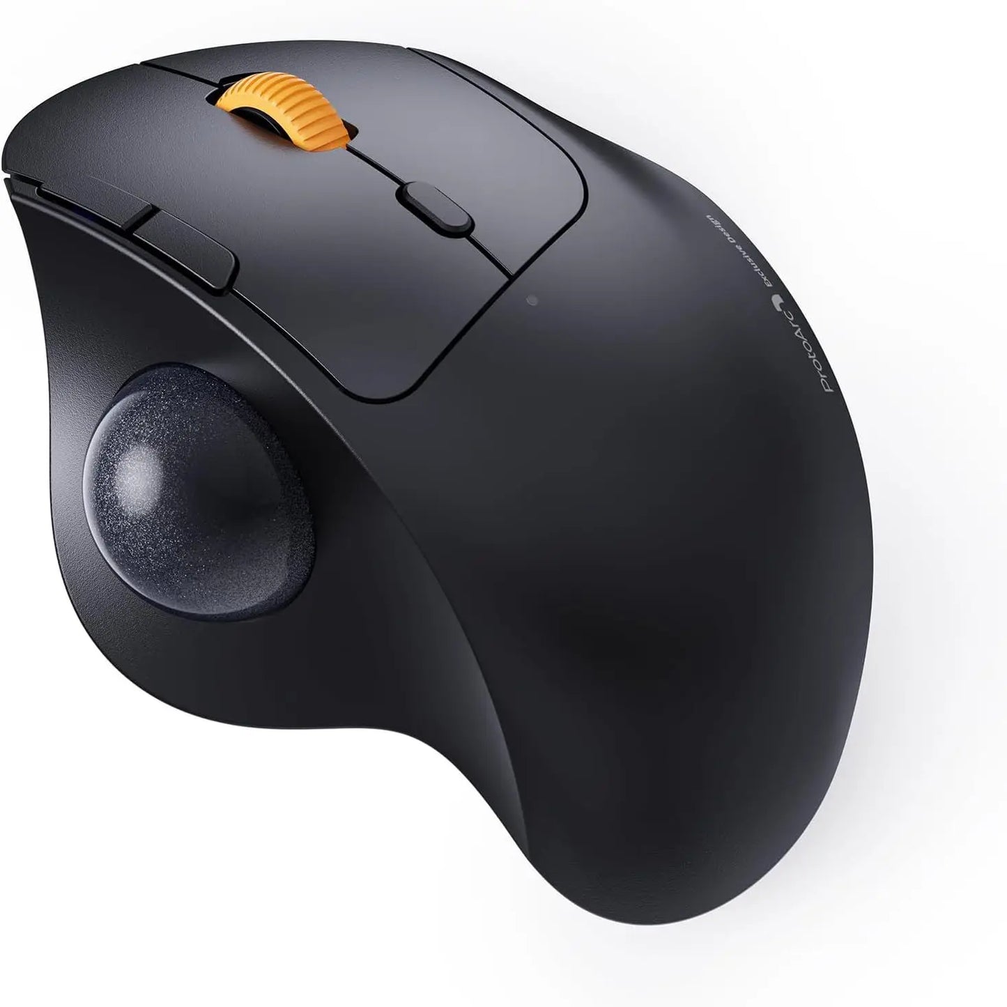 Souris ergonomique trackball blanc