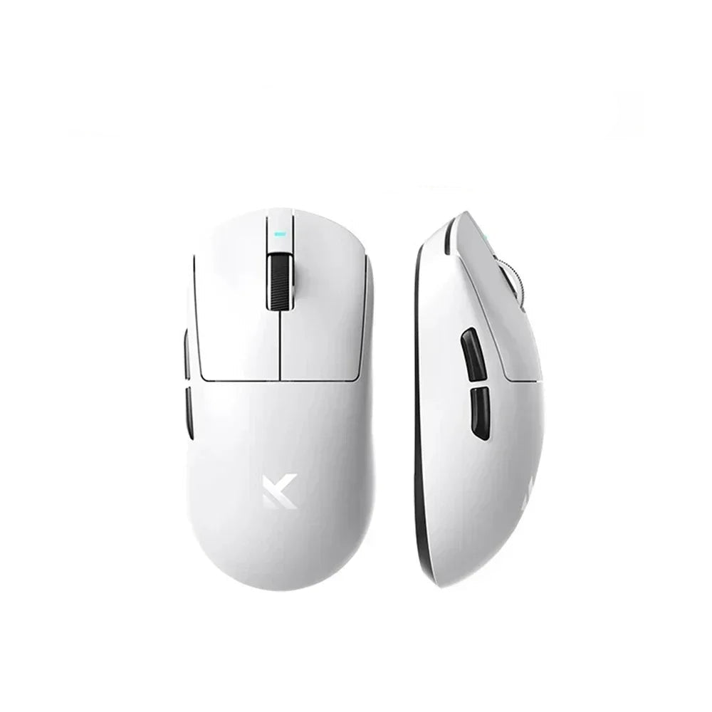 Souris gamer ergonomique blanc