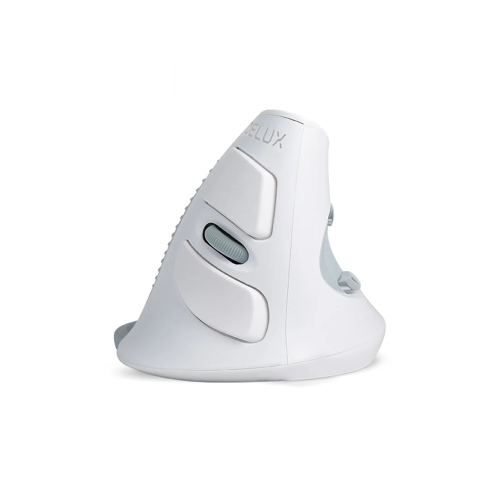 Souris ordinateur ergonomique verticale blanc