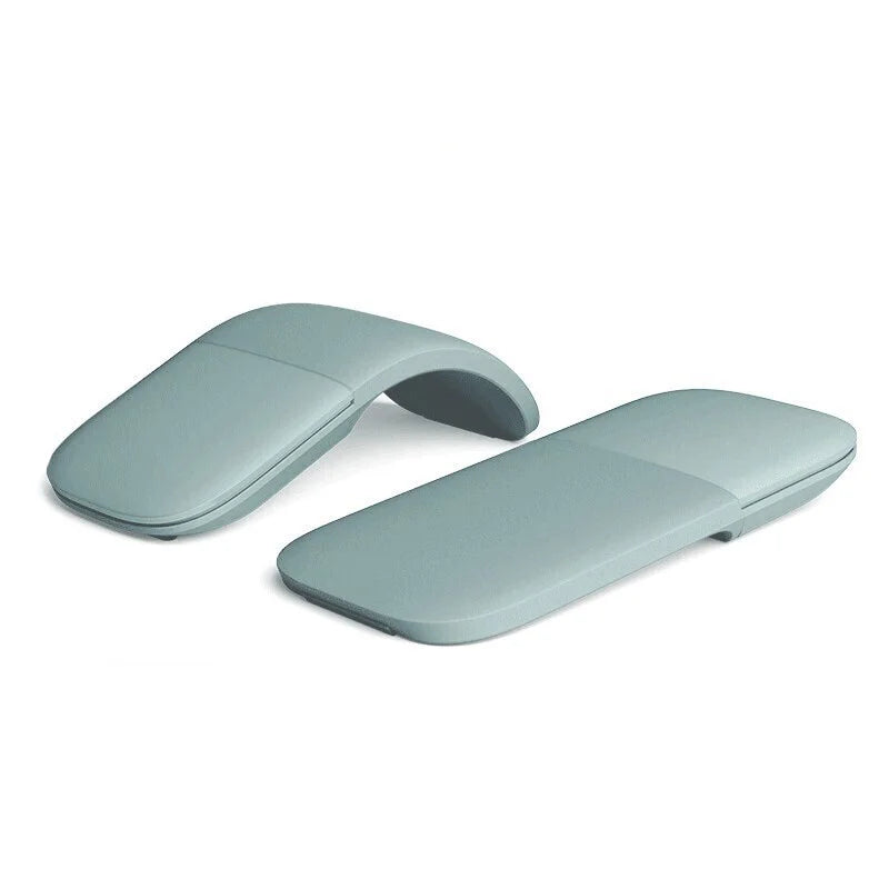 Souris silencieuse ergonomique vert