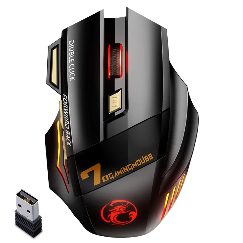 Souris verticale ergonomique sans fil blanc