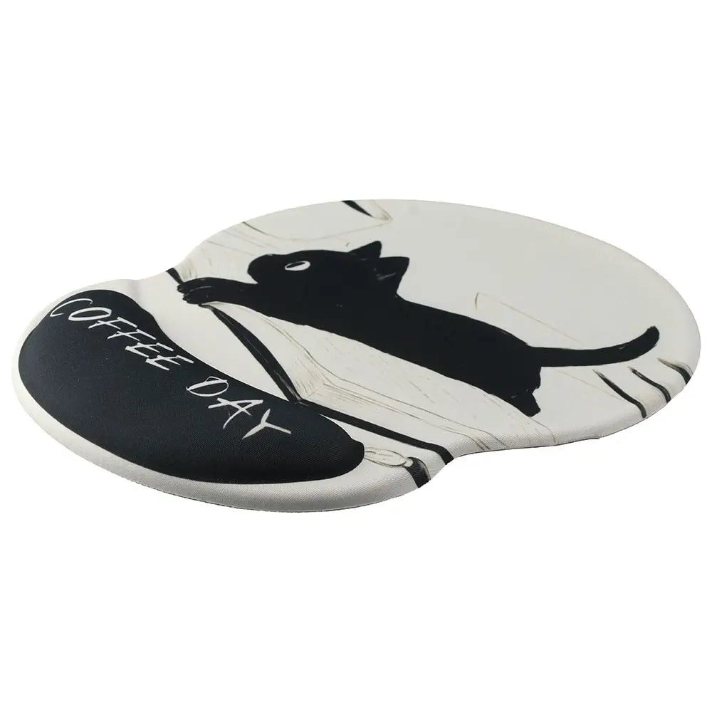 Tapis souris ergonomique gel gris
