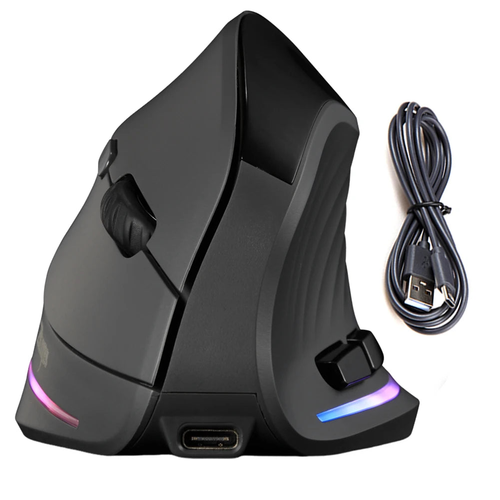 Verticale souris ergonomique noir