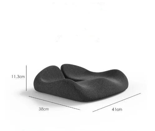 coussin d assise ergonomique noir gris