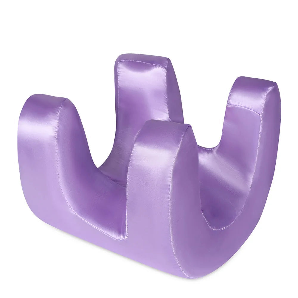 oreiller ergonomique en forme de u blanc