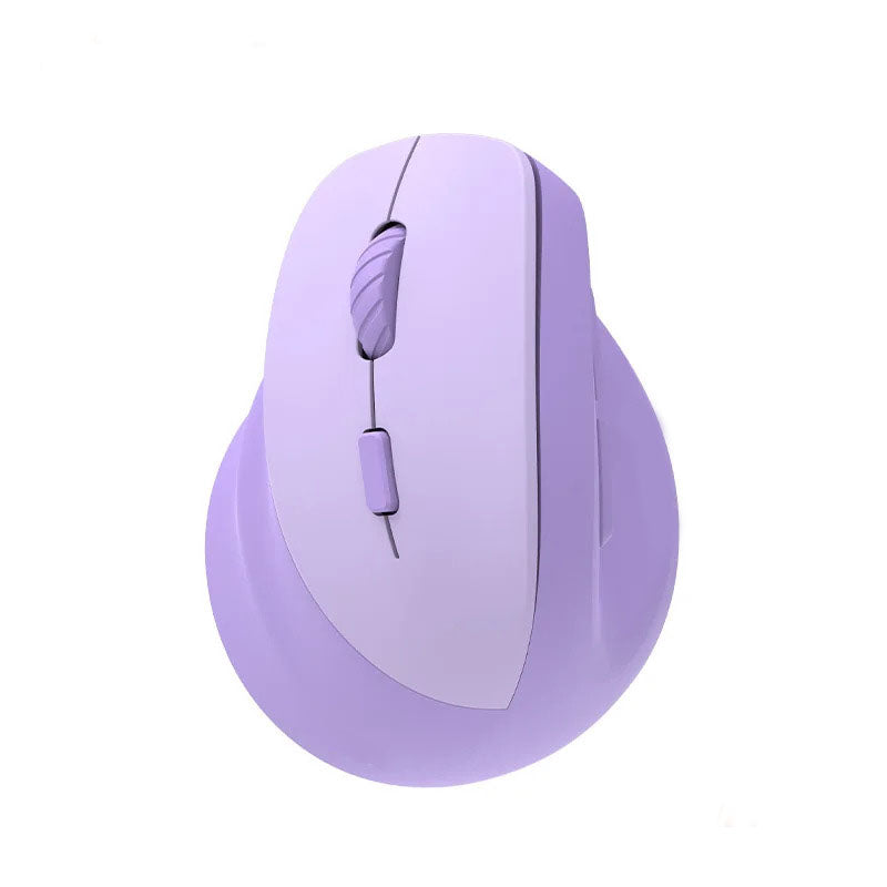 souris ergonomique pour gaucher violet