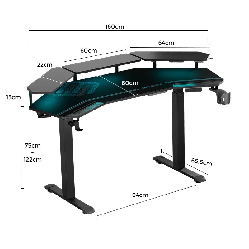 Bureau_ergonomique_ajustable_bleu