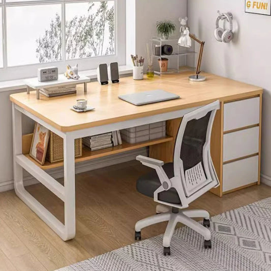 Bureau ergonomique design clair