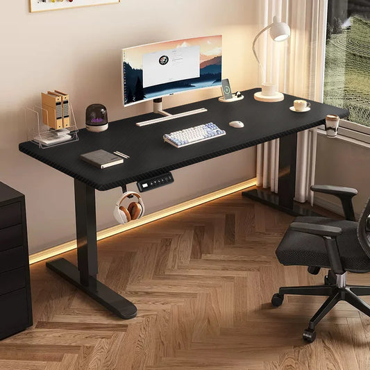 Bureau ergonomique electrique salon
