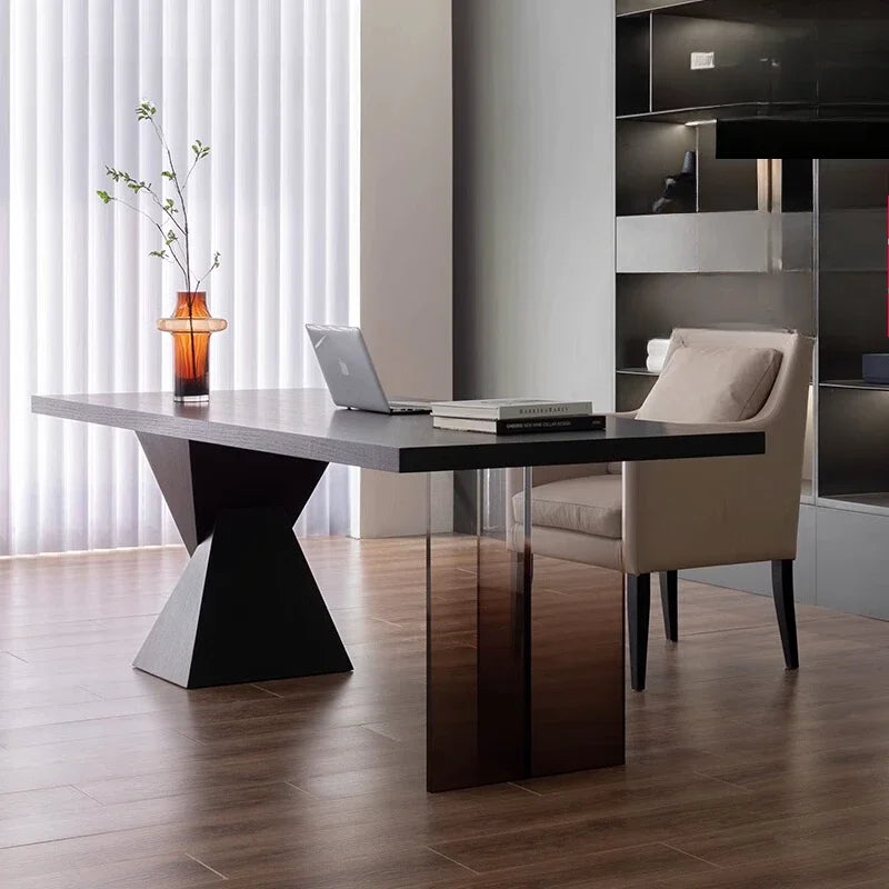 Bureau ergonomique maison noir