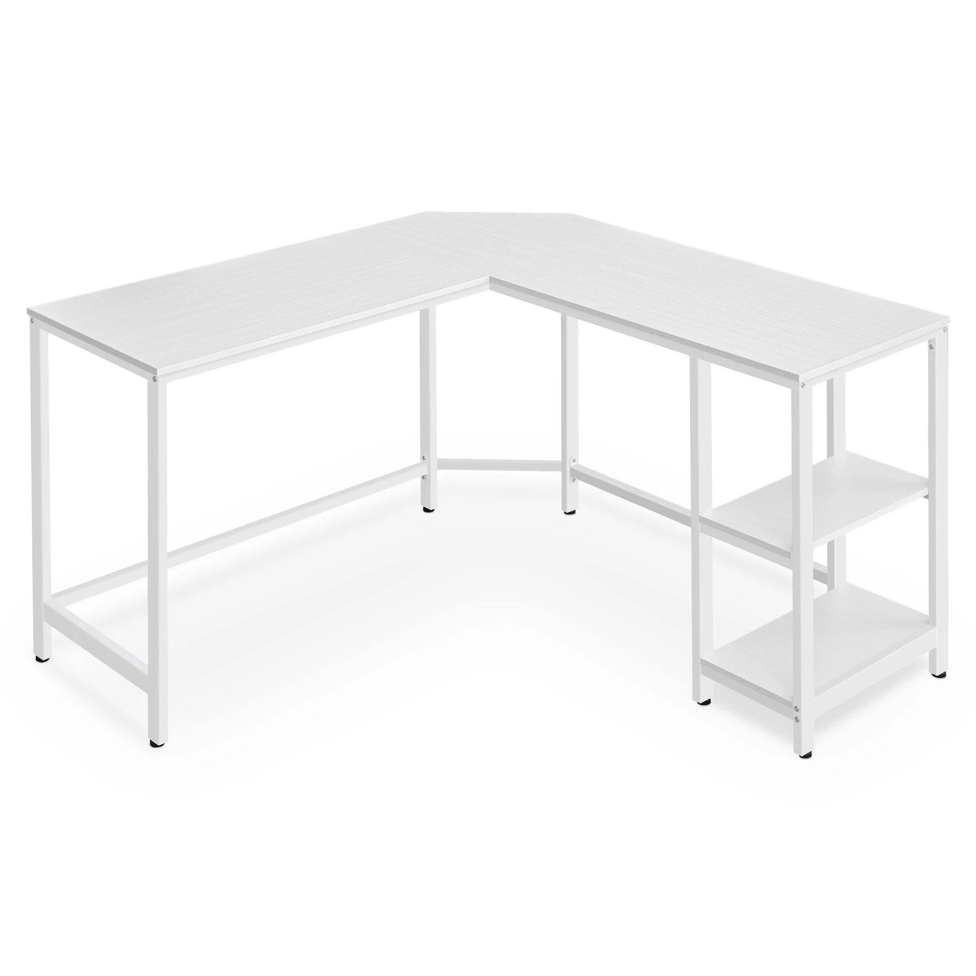 Bureau ergonomique ordinateur portable blanc