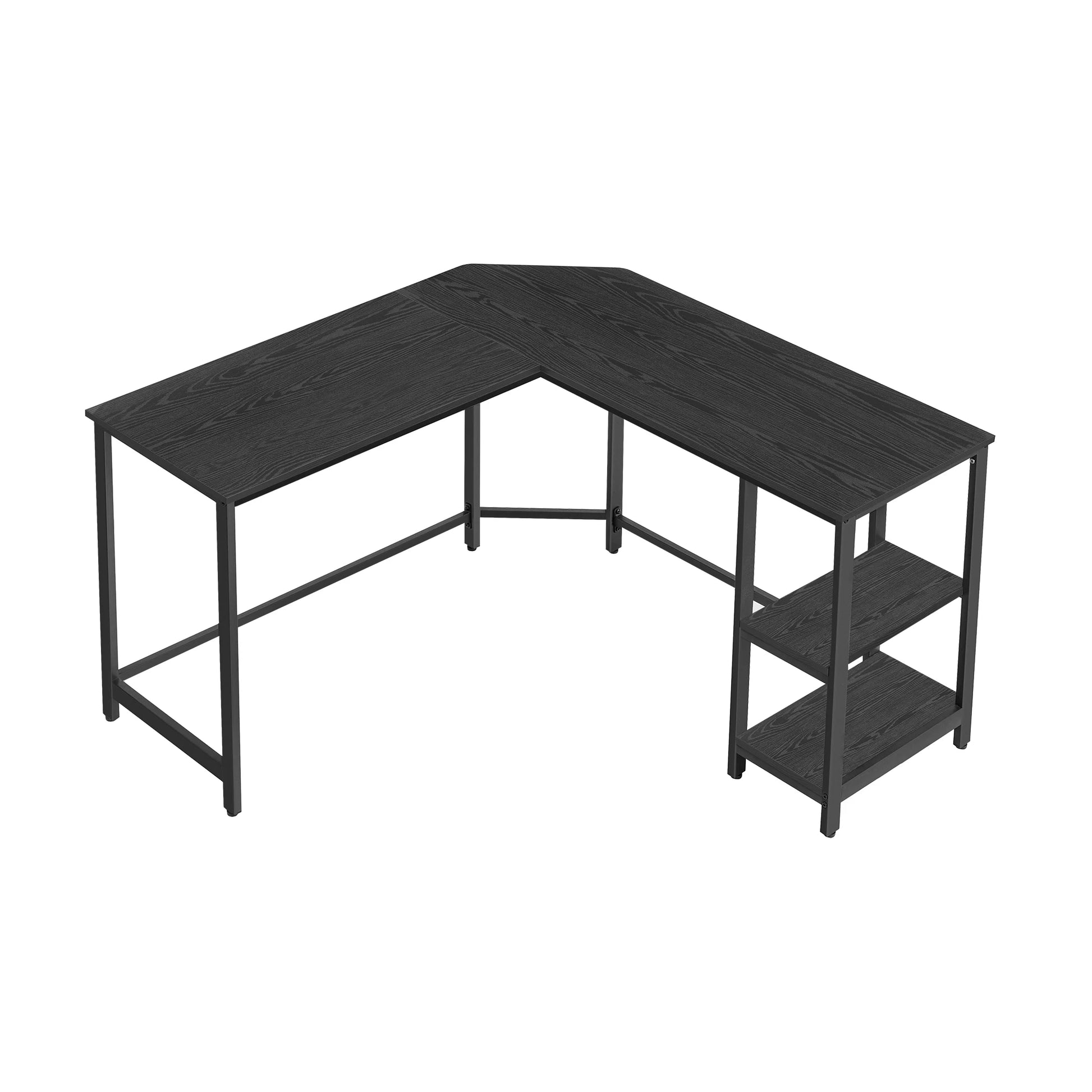 Bureau ergonomique ordinateur portable noir