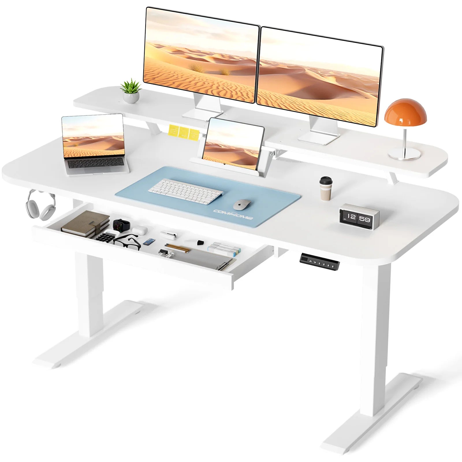 Bureau_ergonomique_télétravail