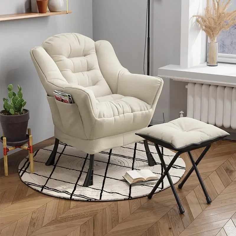 Chaise-ergonomique-repose-pied-blanc.