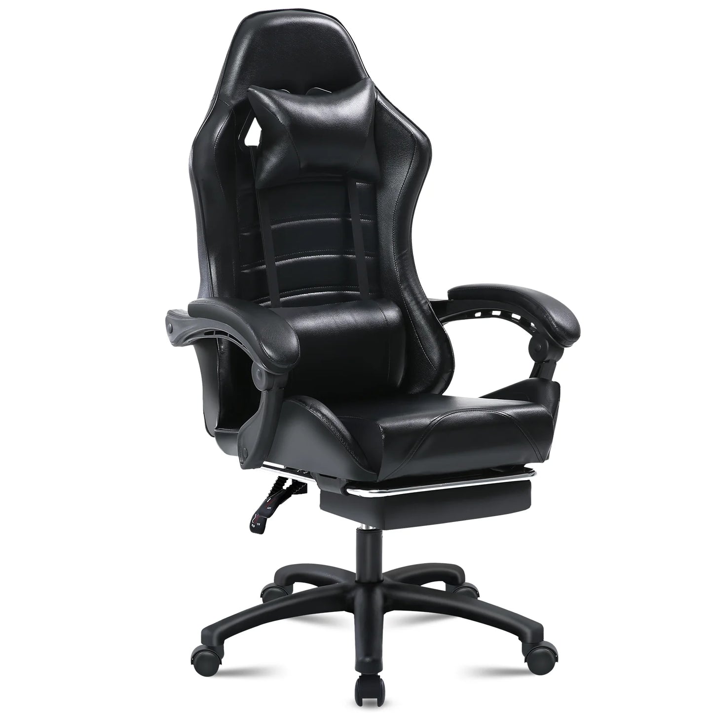 Chaise de bureau gamer ergonomique black