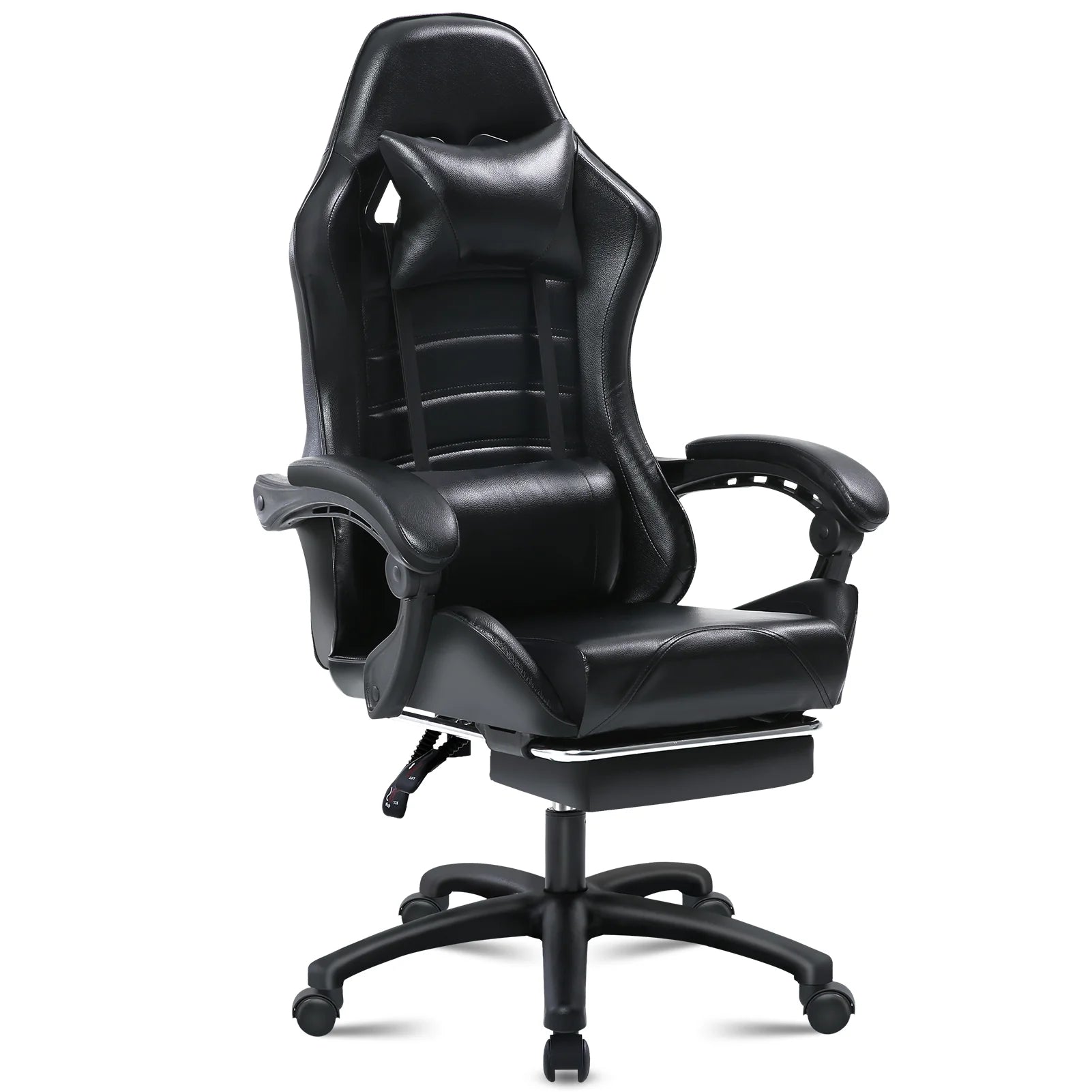 Chaise de bureau gamer ergonomique black