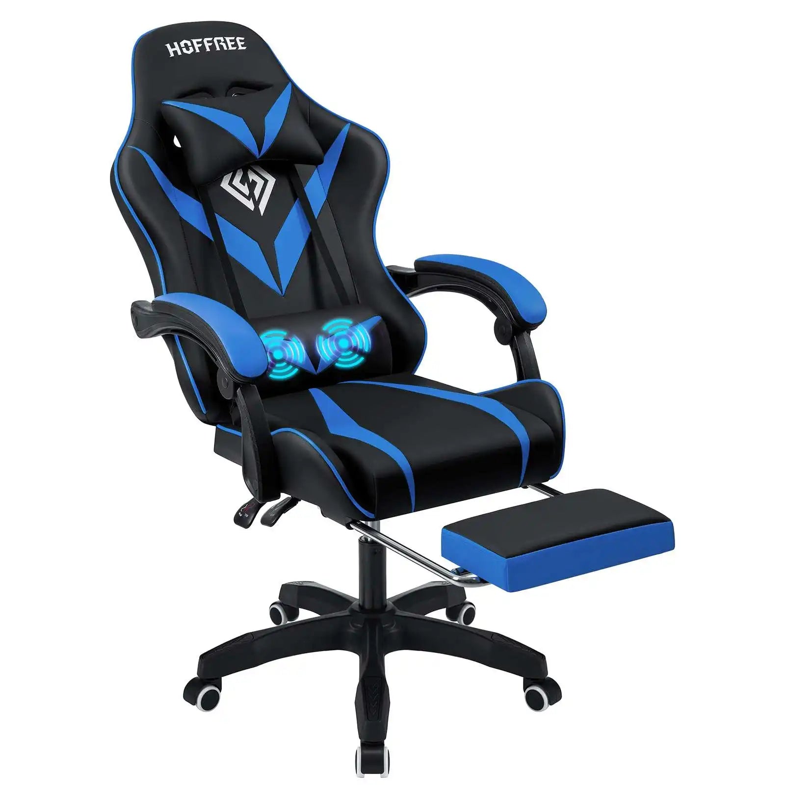 Chaise_ergonomique_gamer_bleu