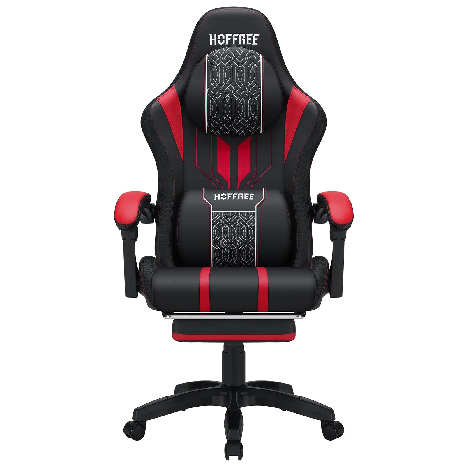 Chaise_gamer_ergonomique_rouge