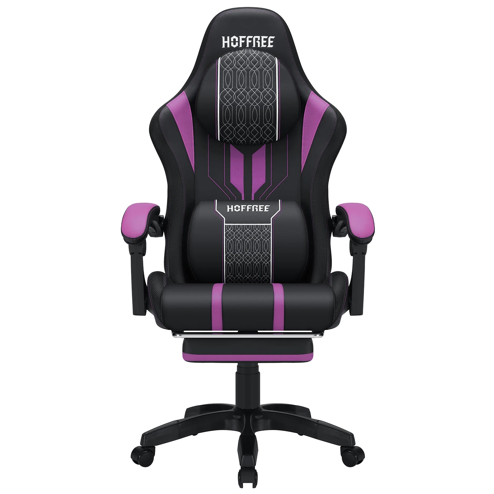 Chaise_gamer_ergonomique_violet