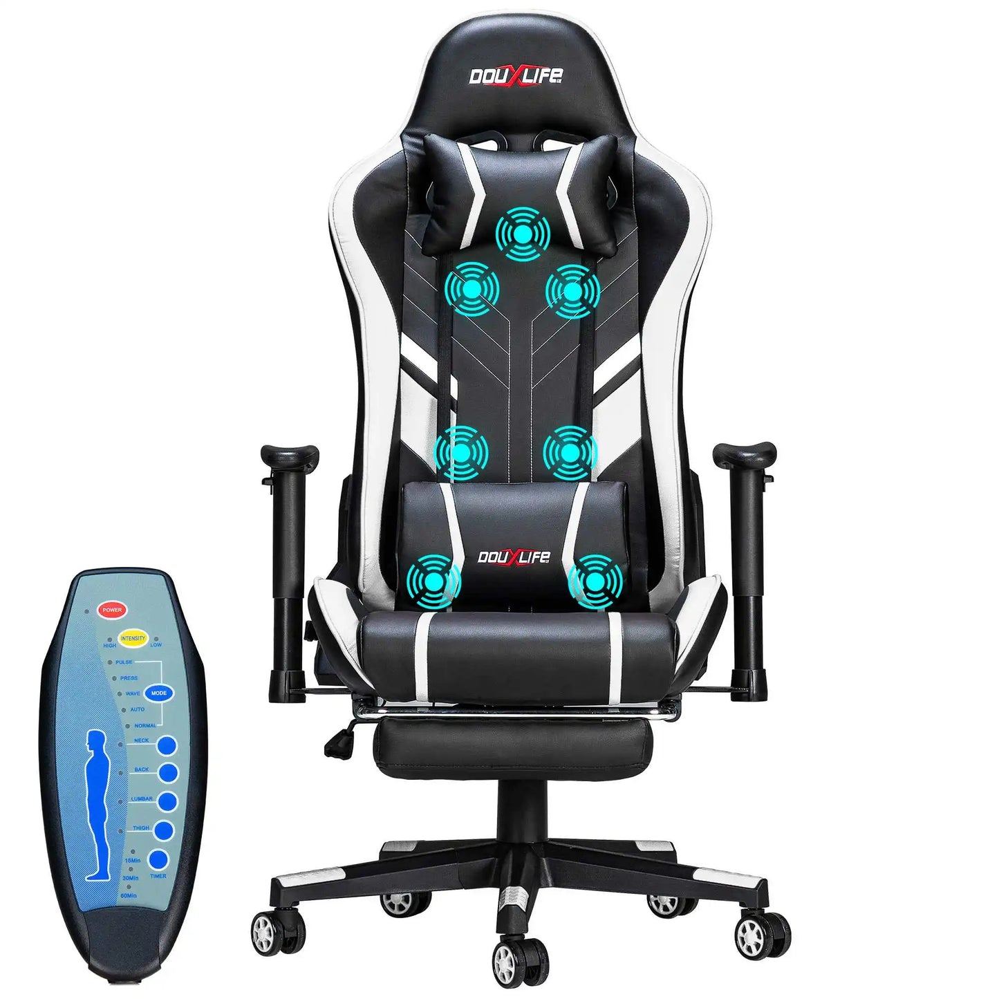 Chaise_gaming_ergonomique_blanc