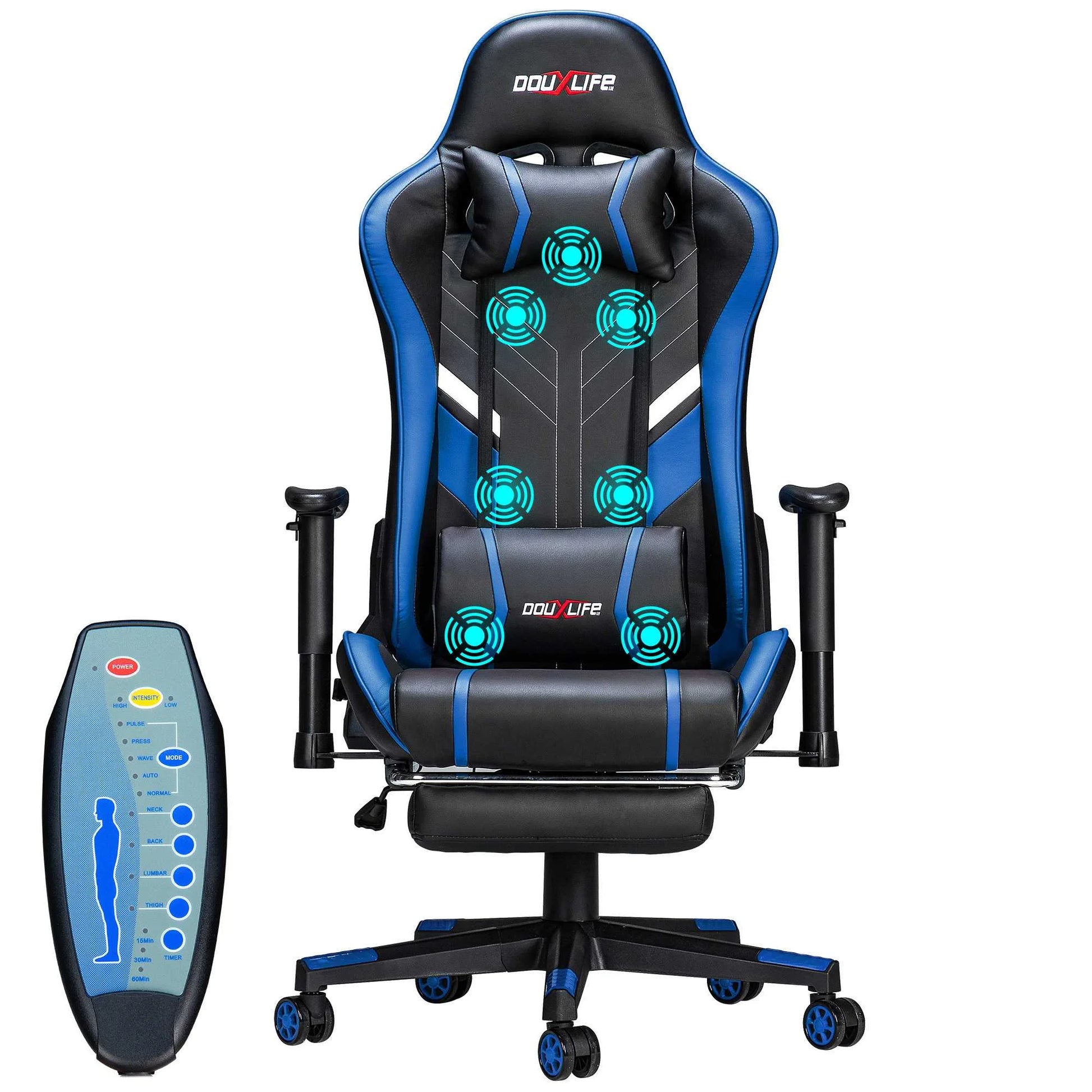 Chaise_gaming_ergonomique_bleu