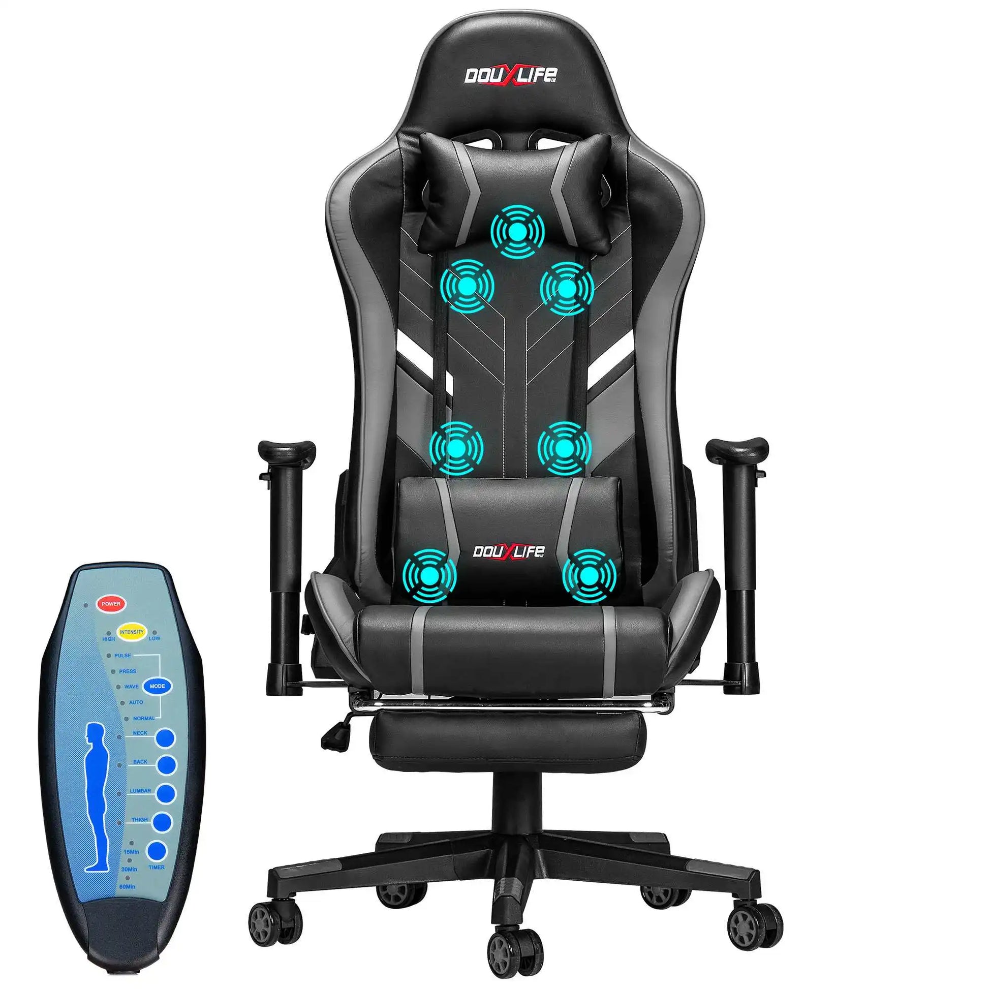 Chaise_gaming_ergonomique_gris