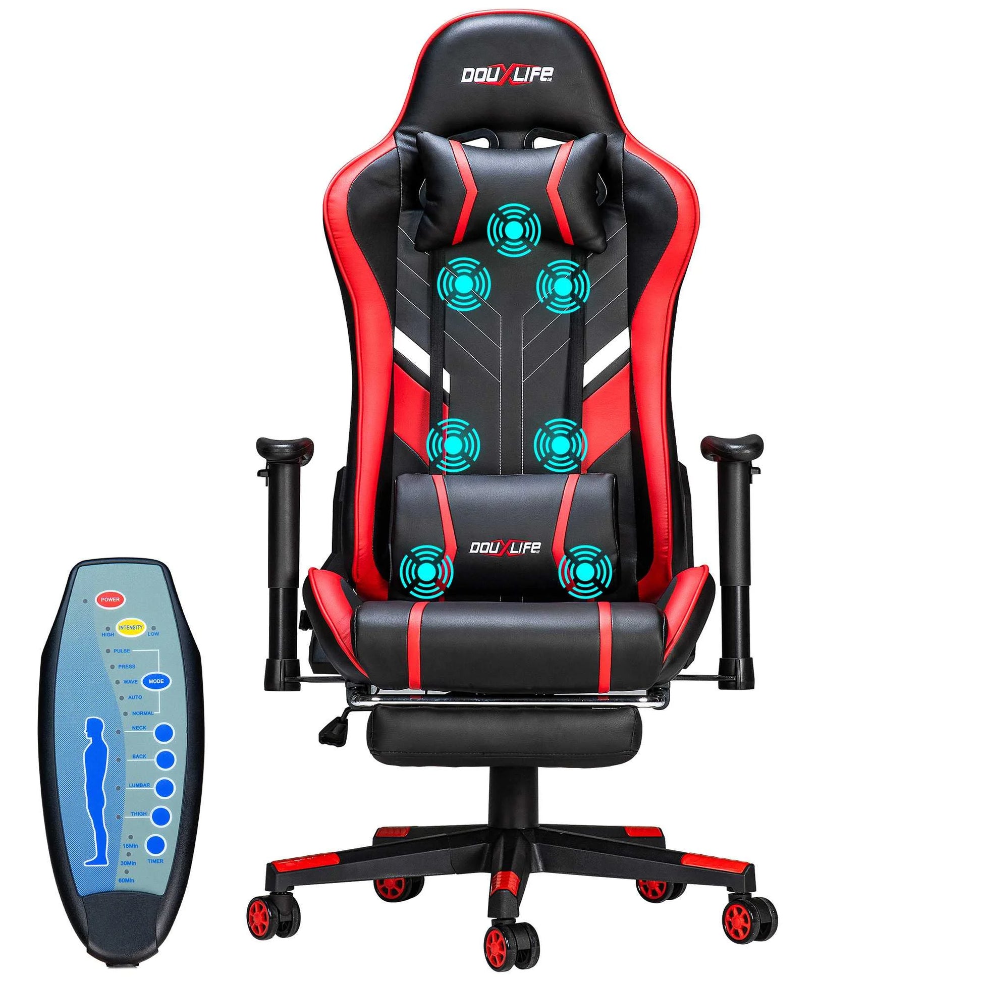 Chaise_gaming_ergonomique_rouge