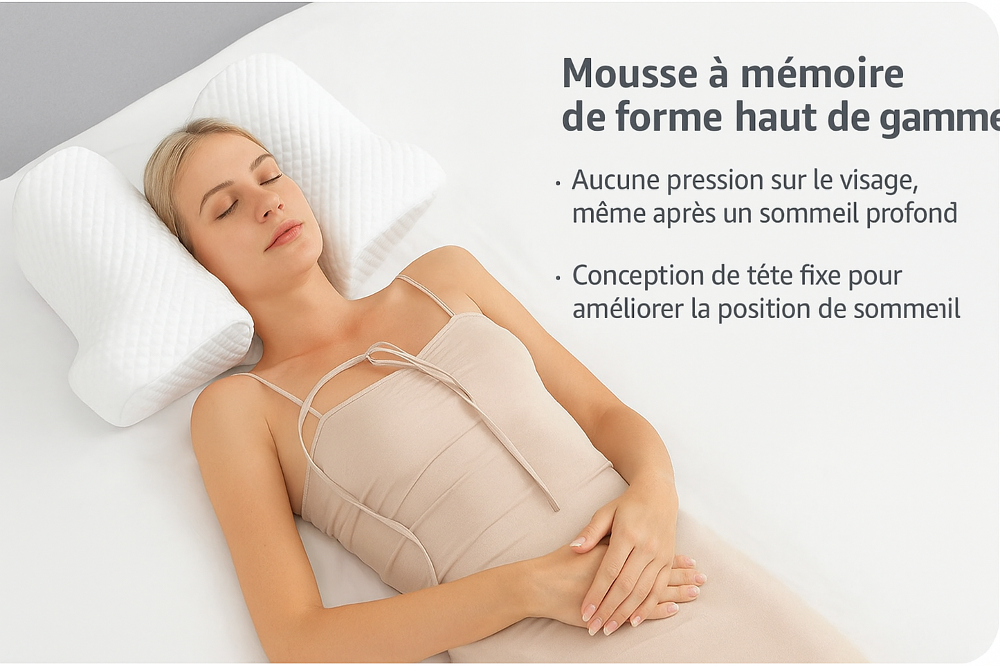 Oreiller ergonomique arthrose cervicale