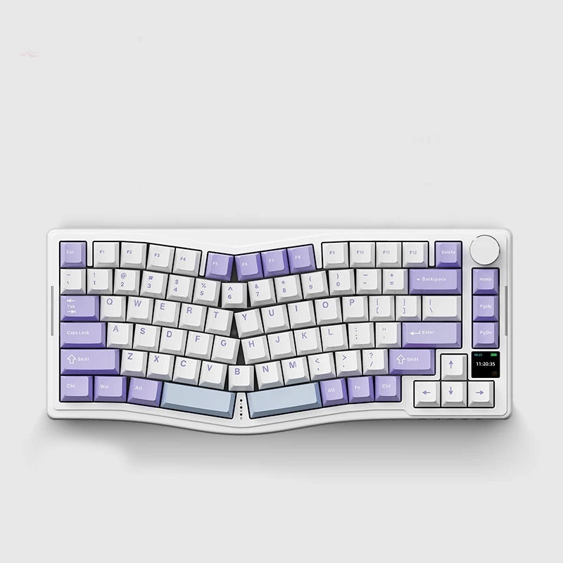 Clavier_sans_fil_ergonomique_violet