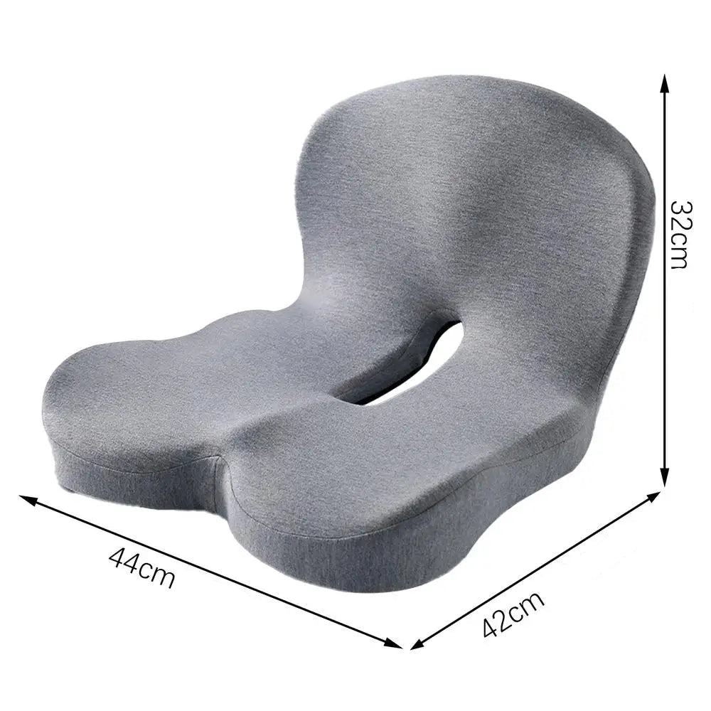 Coussin assise ergonomique bureau gris