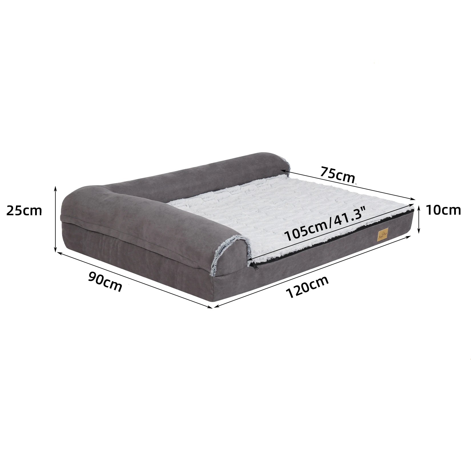 Coussin chien ergonomique traille XL