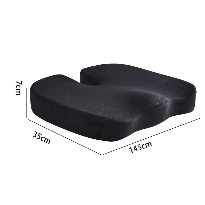 Coussin d'assise de siège auto ergonomique grand confort mesures