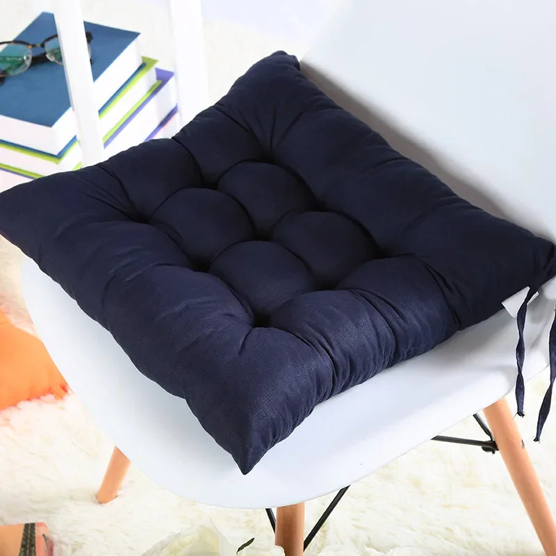 Coussin de chaise ergonomique noir
