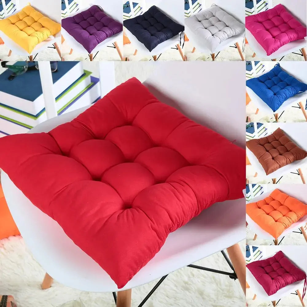 Coussin de chaise ergonomique rouge