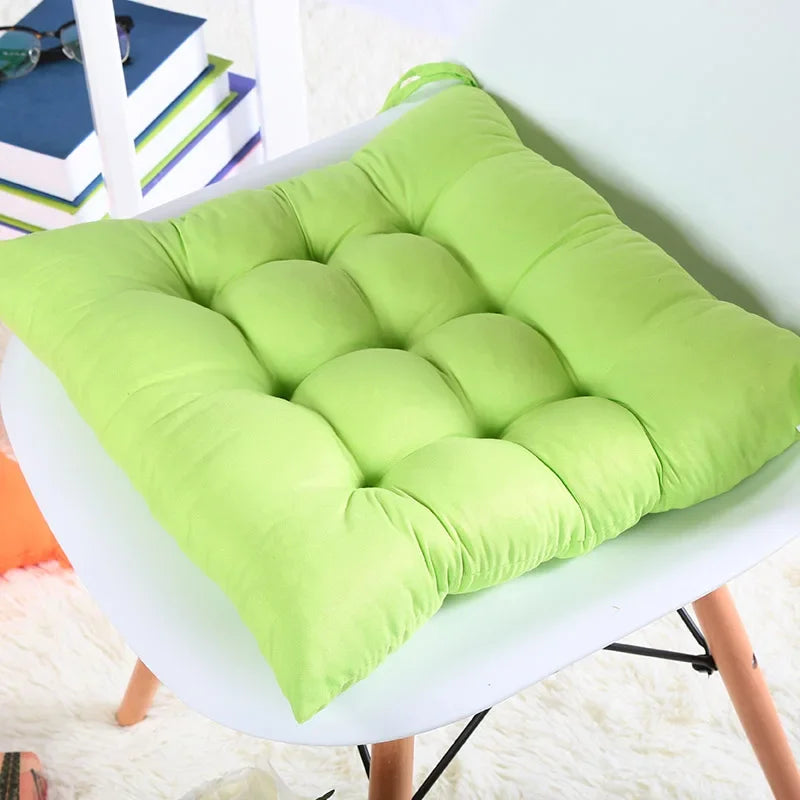 Coussin de chaise ergonomique vert