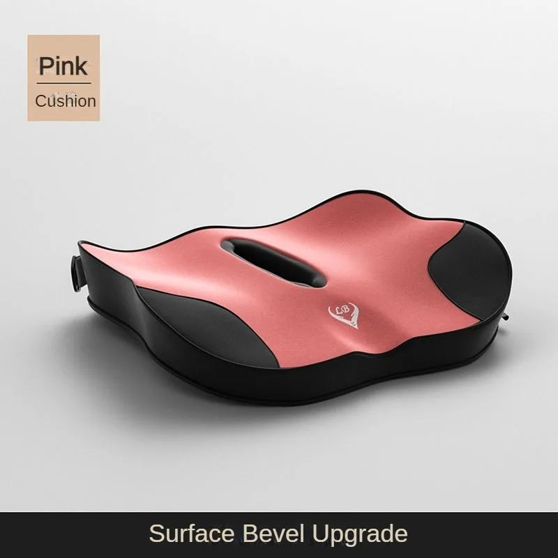 Coussin de voyage ergonomique rose
