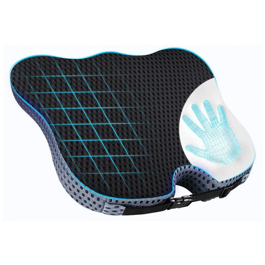 Coussin ergonomique auto blanc