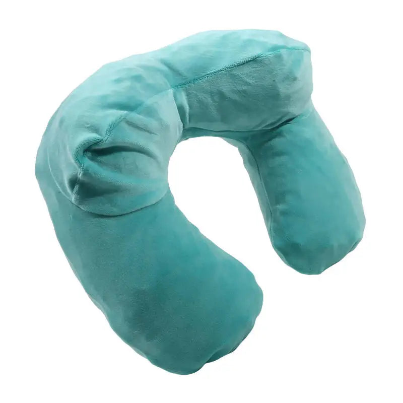 Coussin ergonomique avion vert