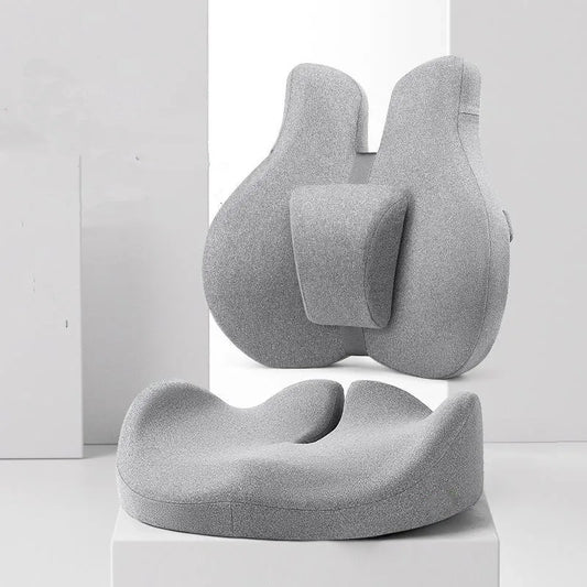 Coussin ergonomique cervical gris