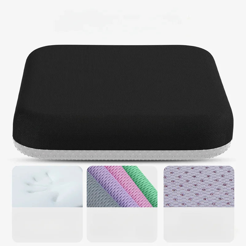 Coussin ergonomique chaise bureau noir