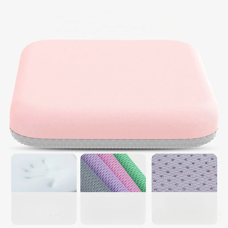 Coussin ergonomique chaise bureau rose