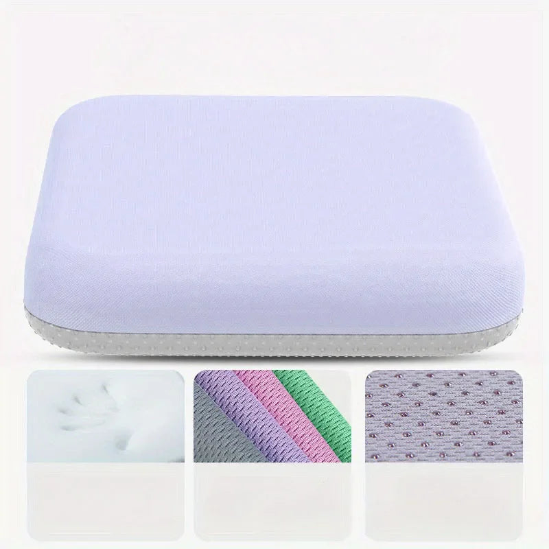 Coussin ergonomique chaise bureau violet