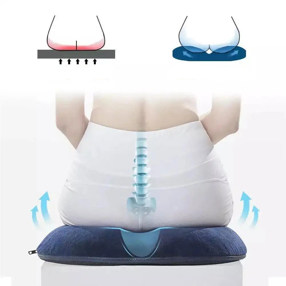 Coussin ergonomique chaise de bureau exemple